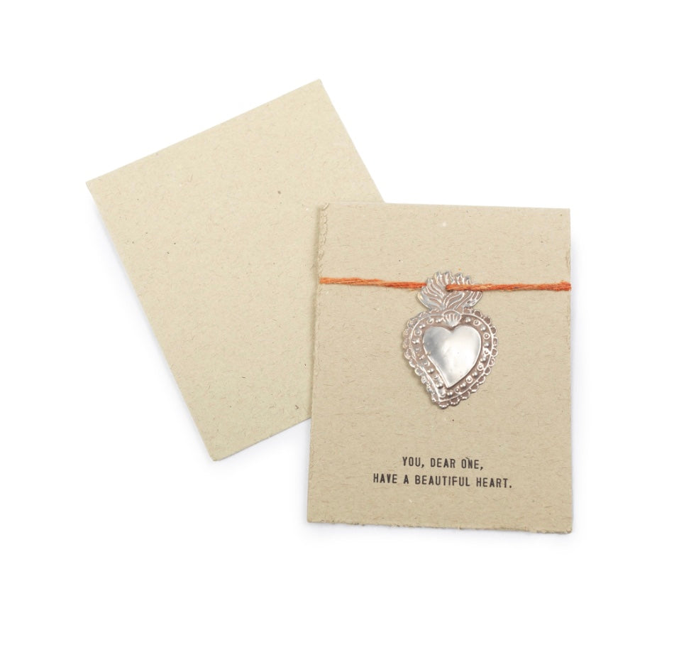Milagros Heart Card