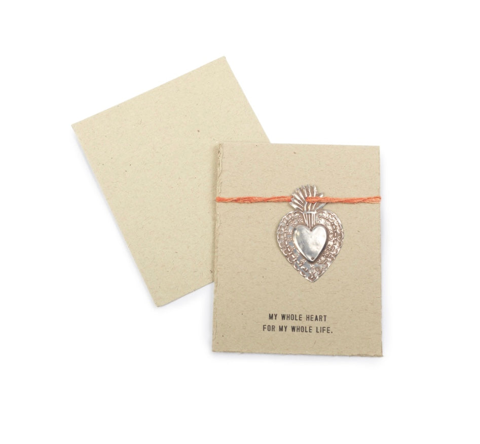 Milagros Heart Card