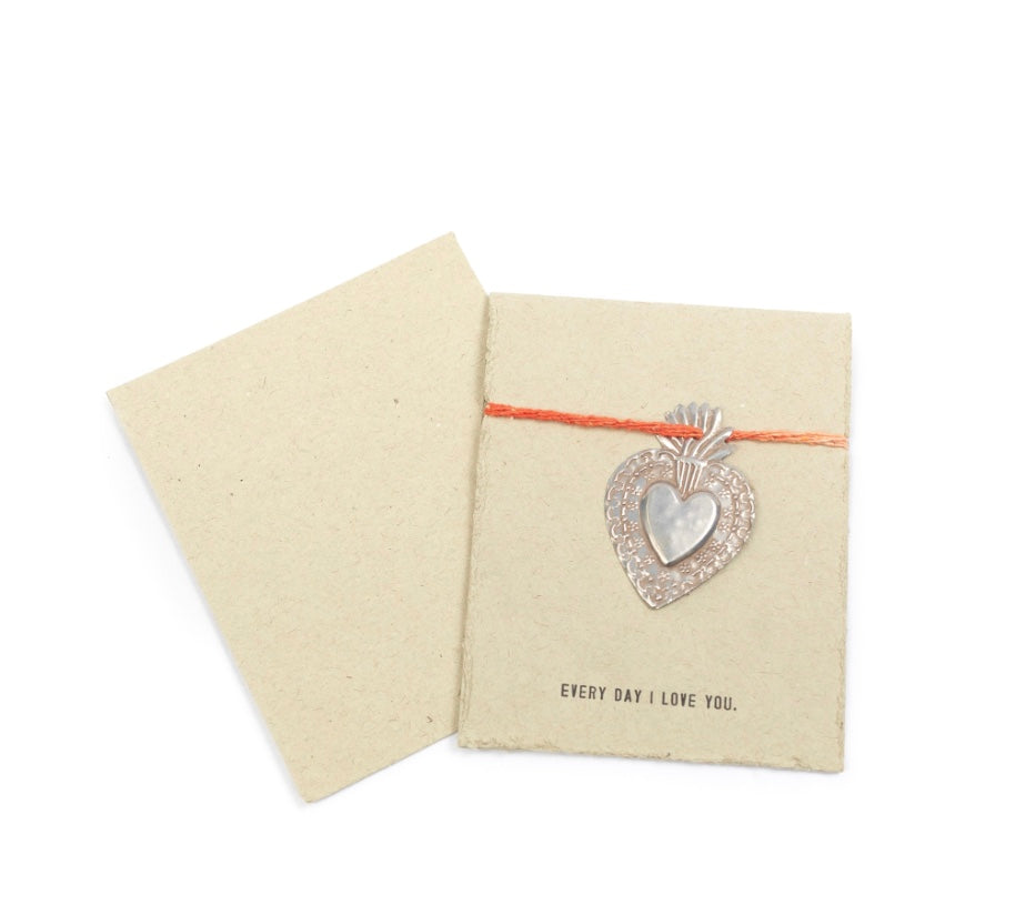 Milagros Heart Card