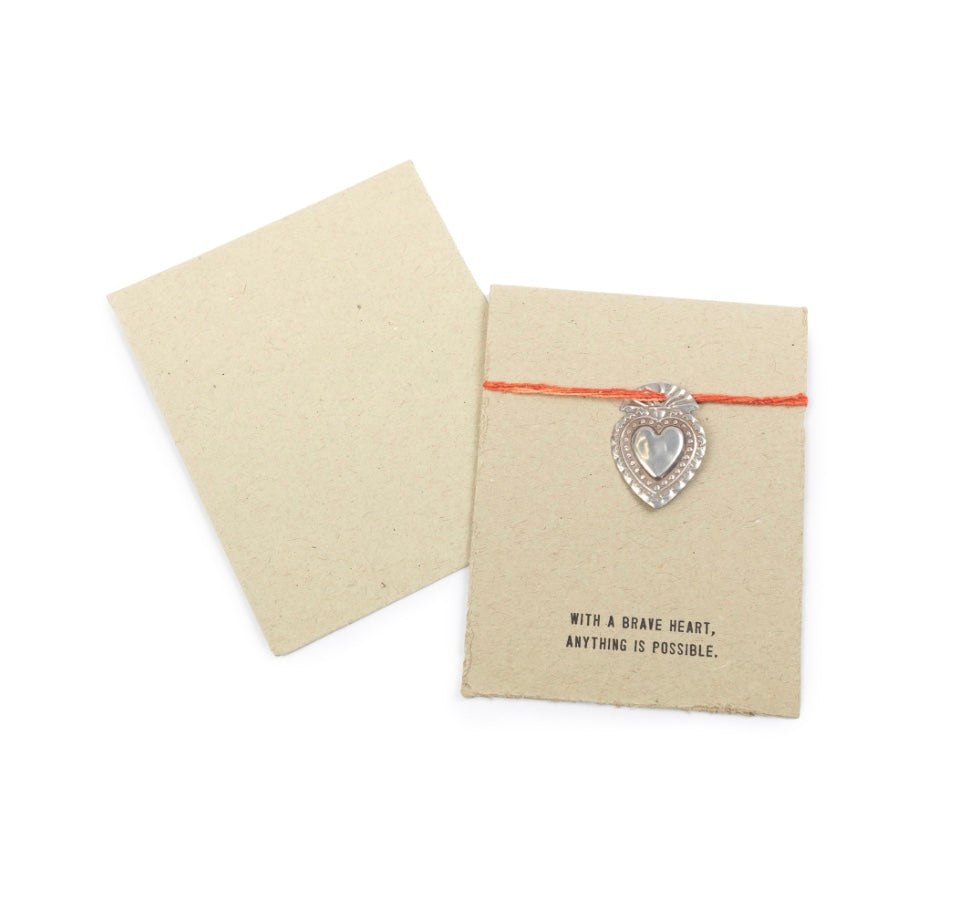 Milagros Heart Card