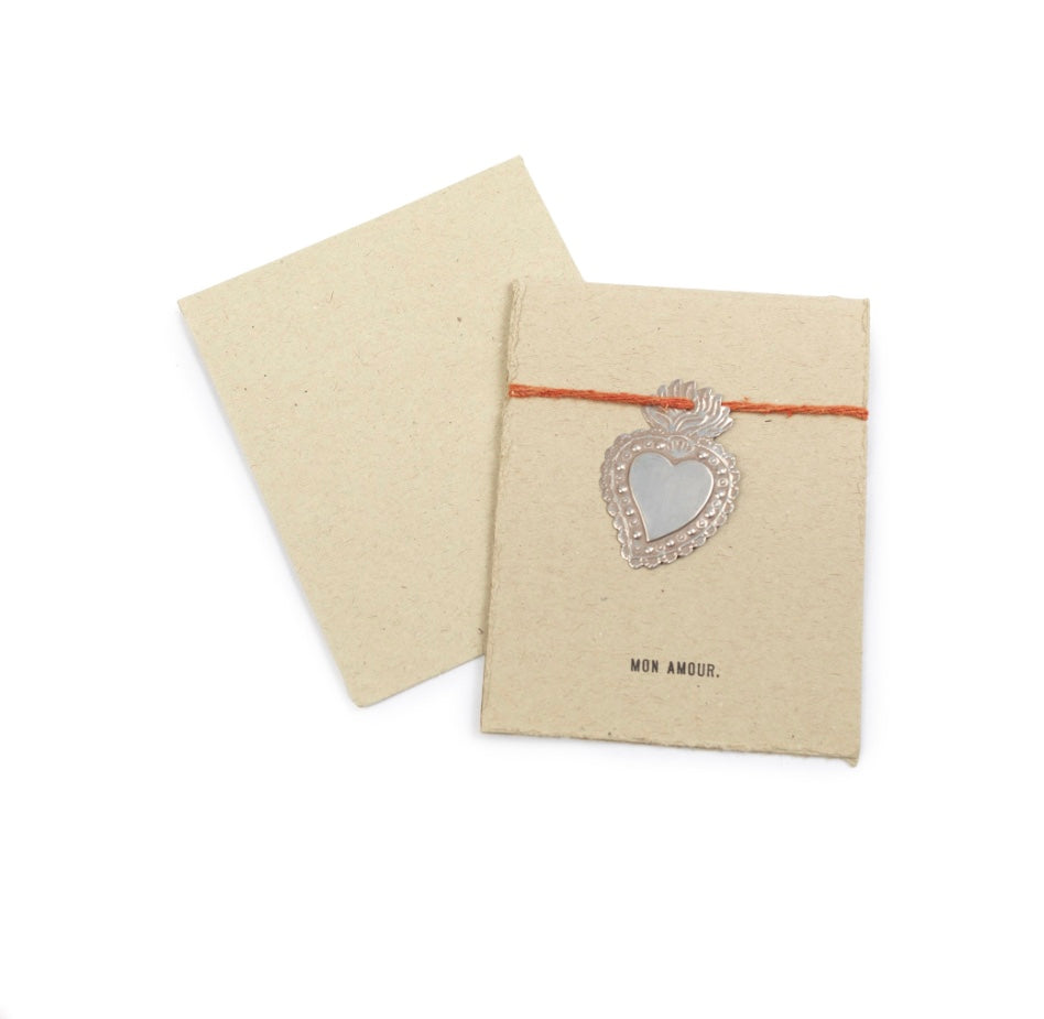 Milagros Heart Card