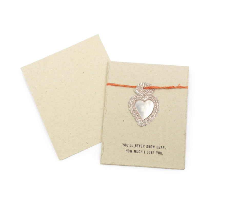 Milagros Heart Card