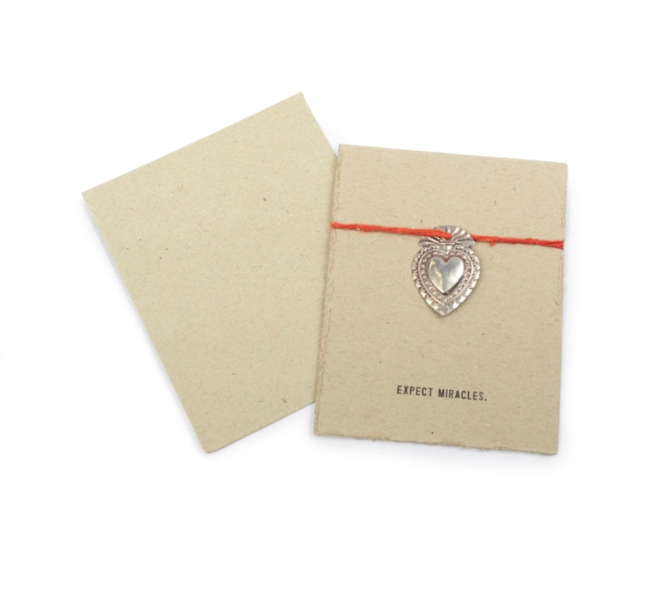Milagros Heart Card