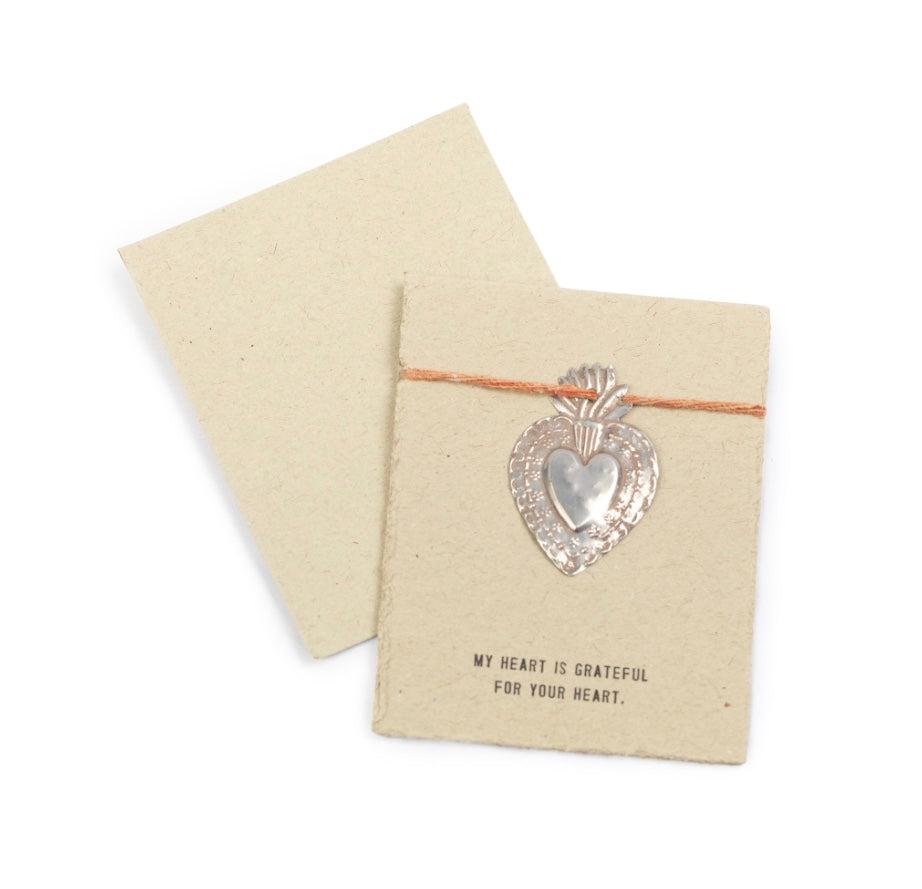 Milagros Heart Card