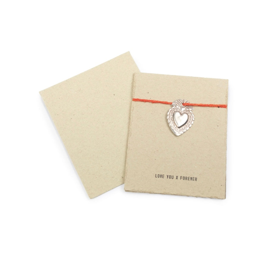 Milagros Heart Card