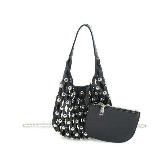 Silver Stud Bag