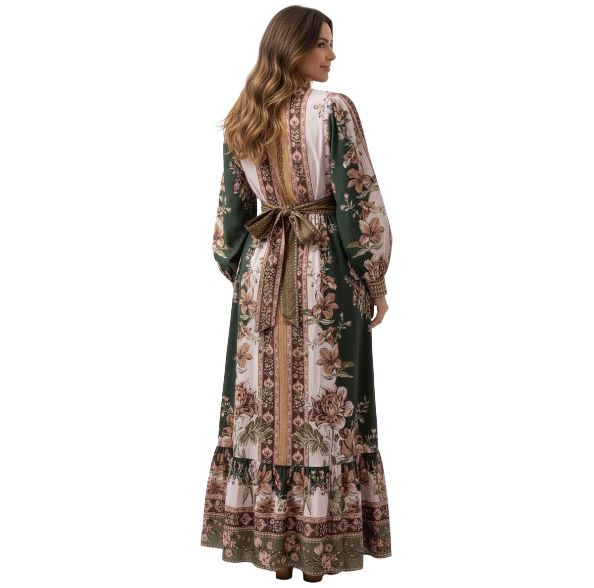 Floral Print Maxi Dress