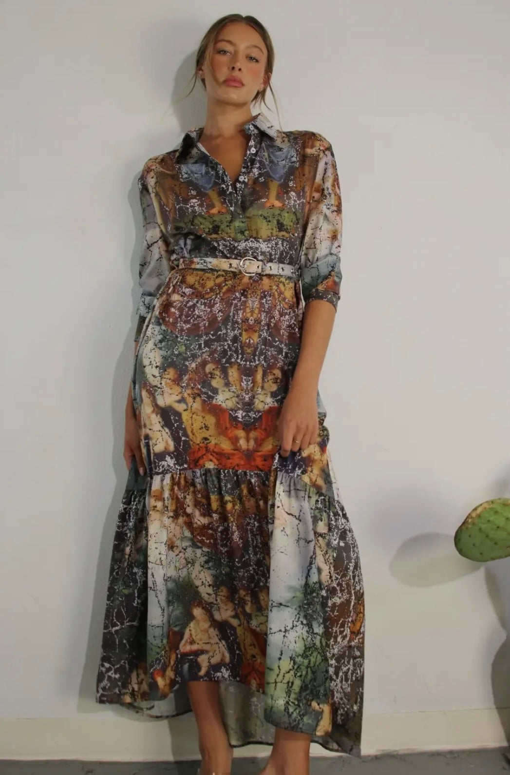 Multi Print Dress