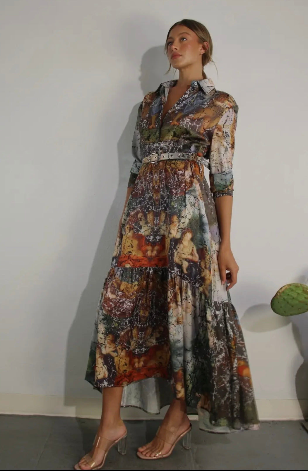 Multi Print Dress