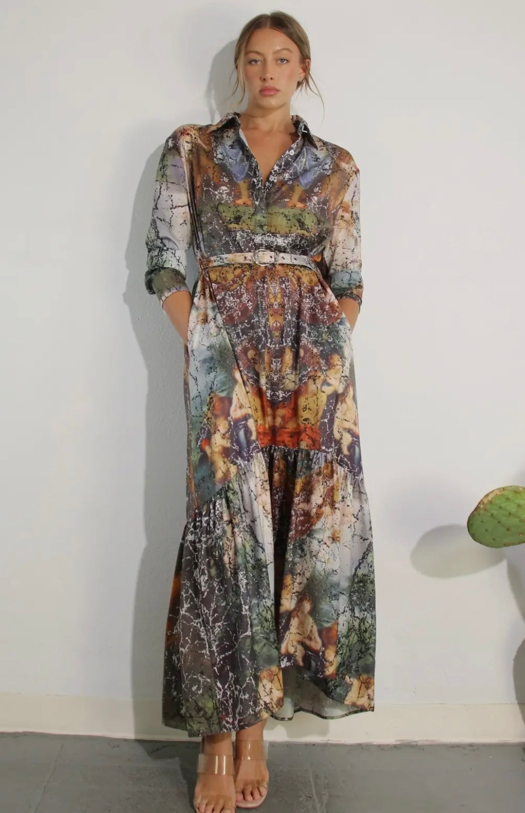 Multi Print Dress