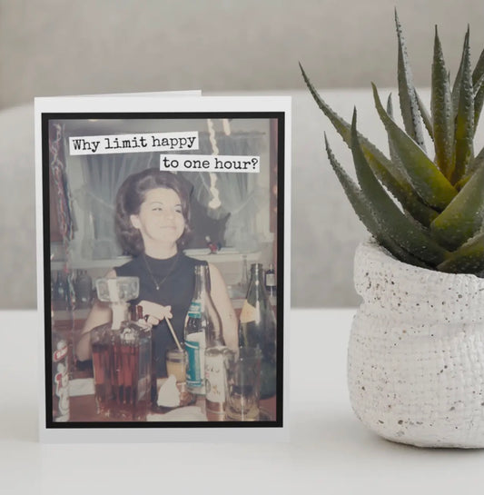 Greeting Card…. Happy Hour