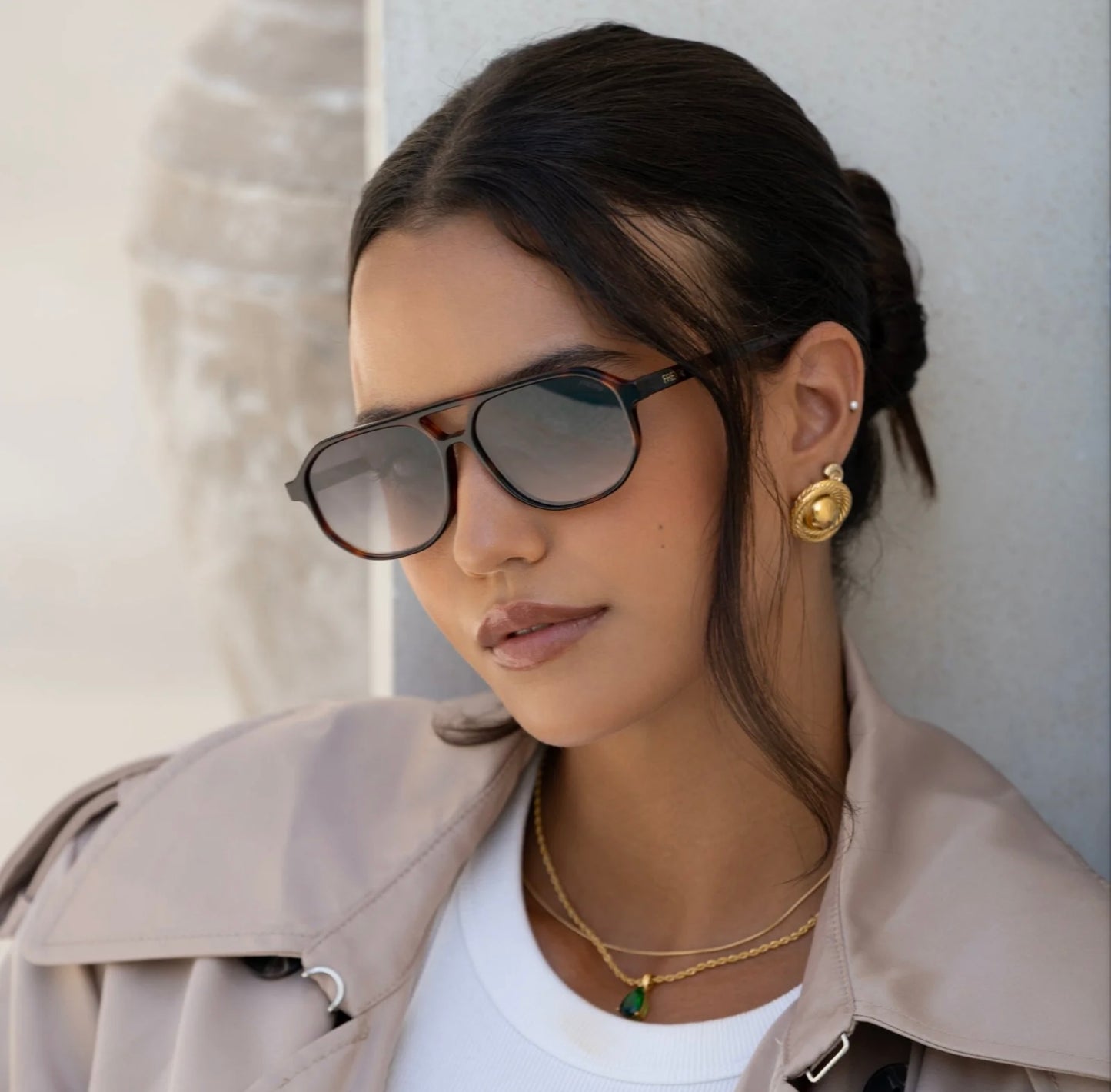 Sleek Aviator Sunglasses