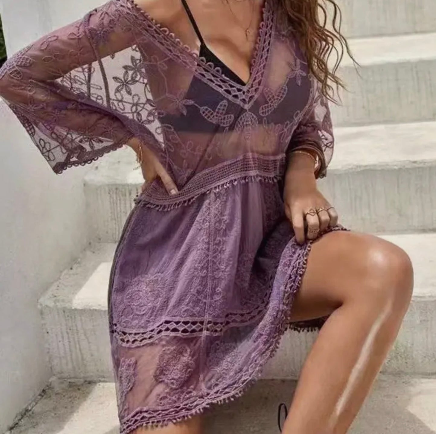 Loose Coverup Dress