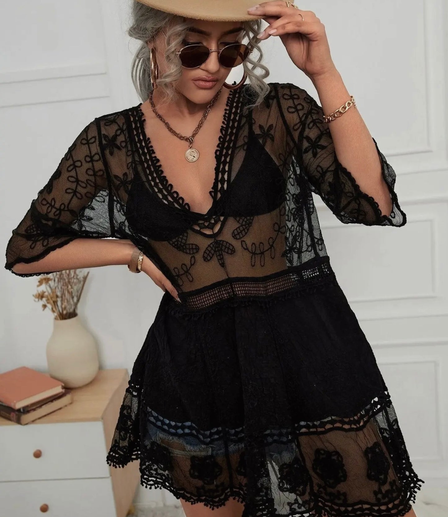Loose Coverup Dress