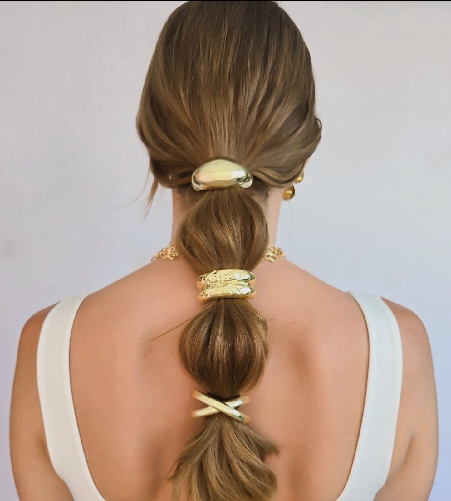 Pack of Silver Hair Ties