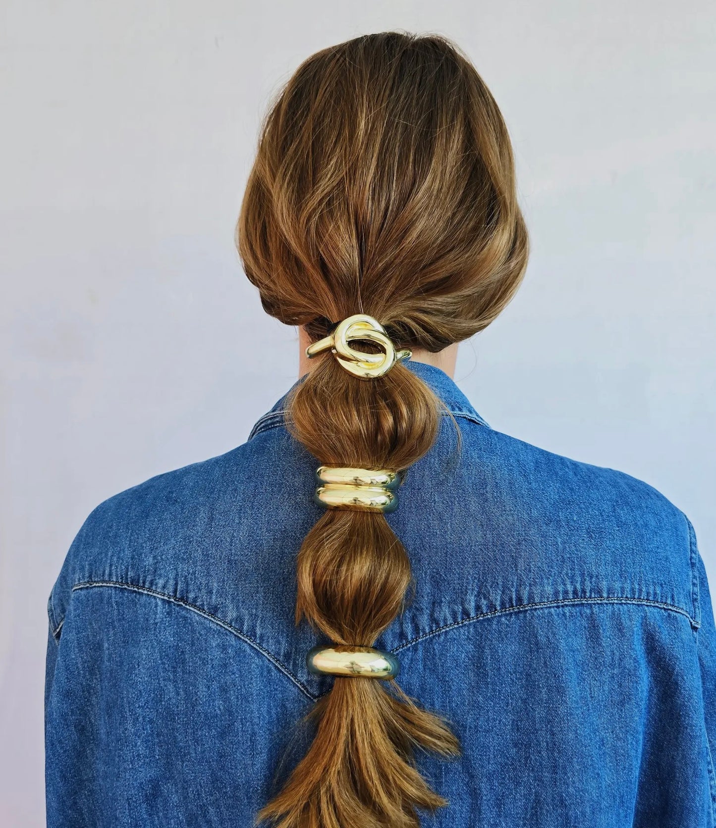 Pack of Silver Hair Ties