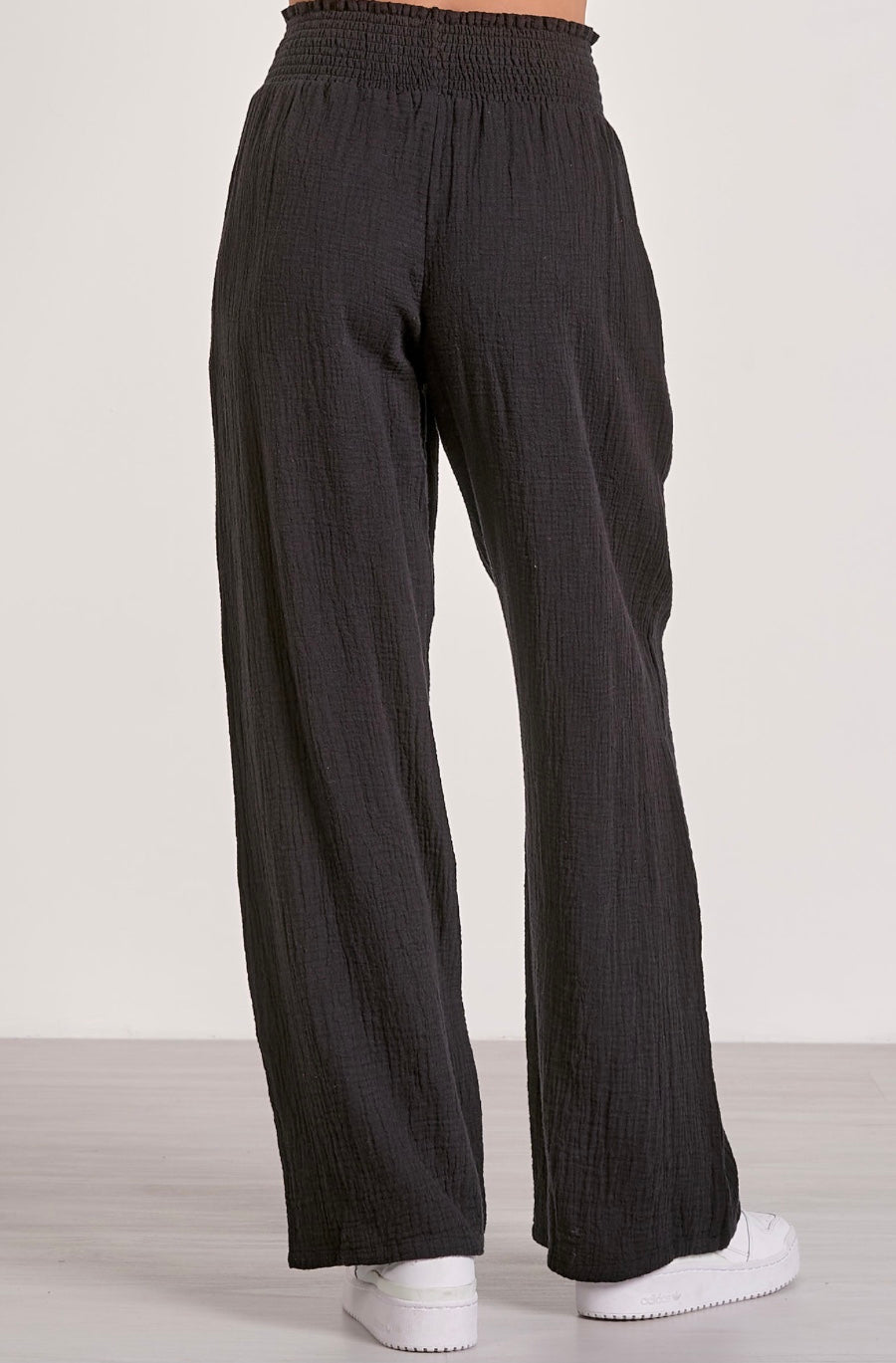 Black Gauze Pants