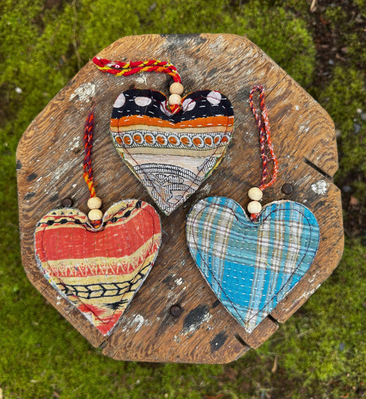 Kantha Fabric Ornament