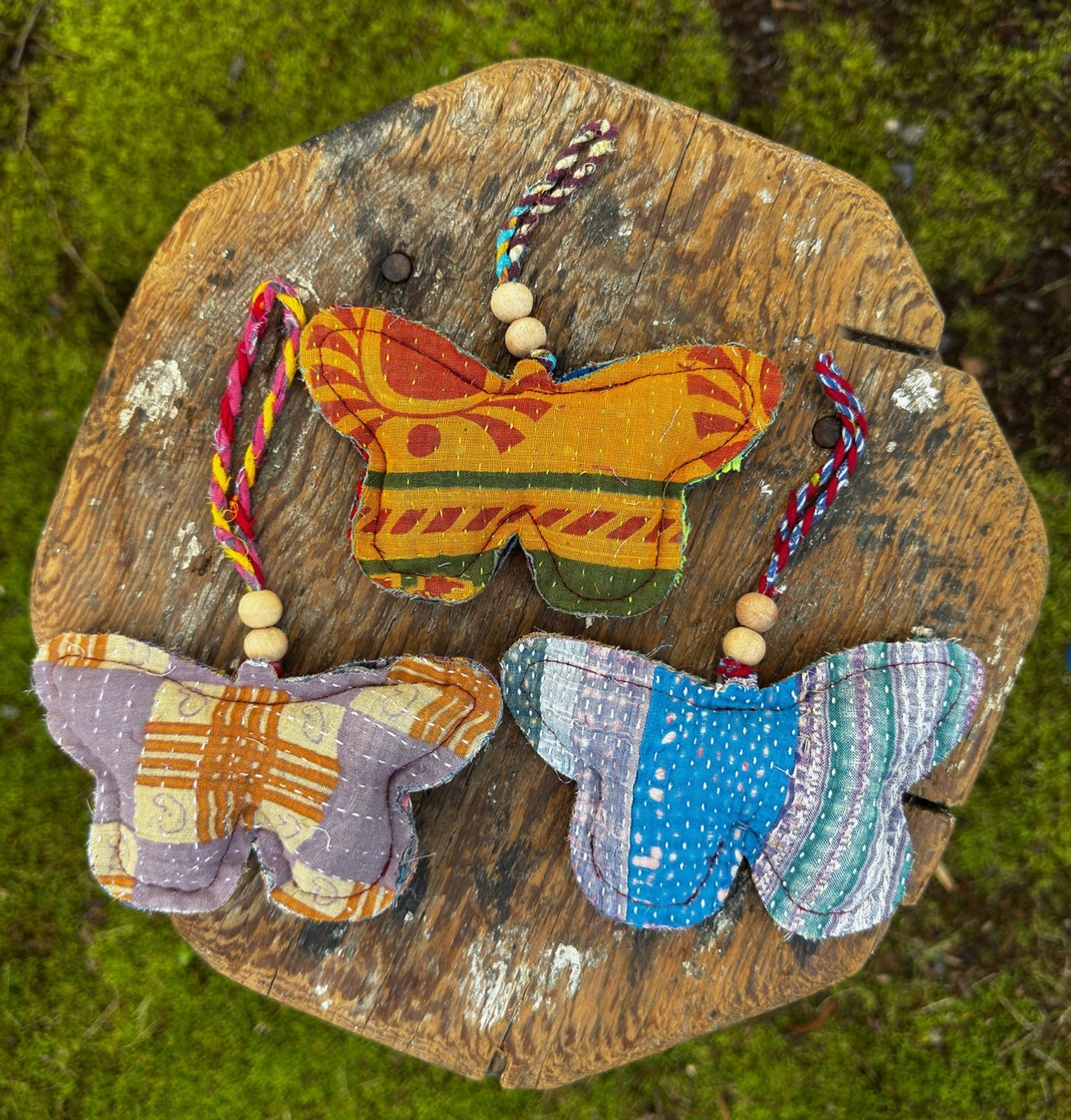 Kantha Fabric Ornament