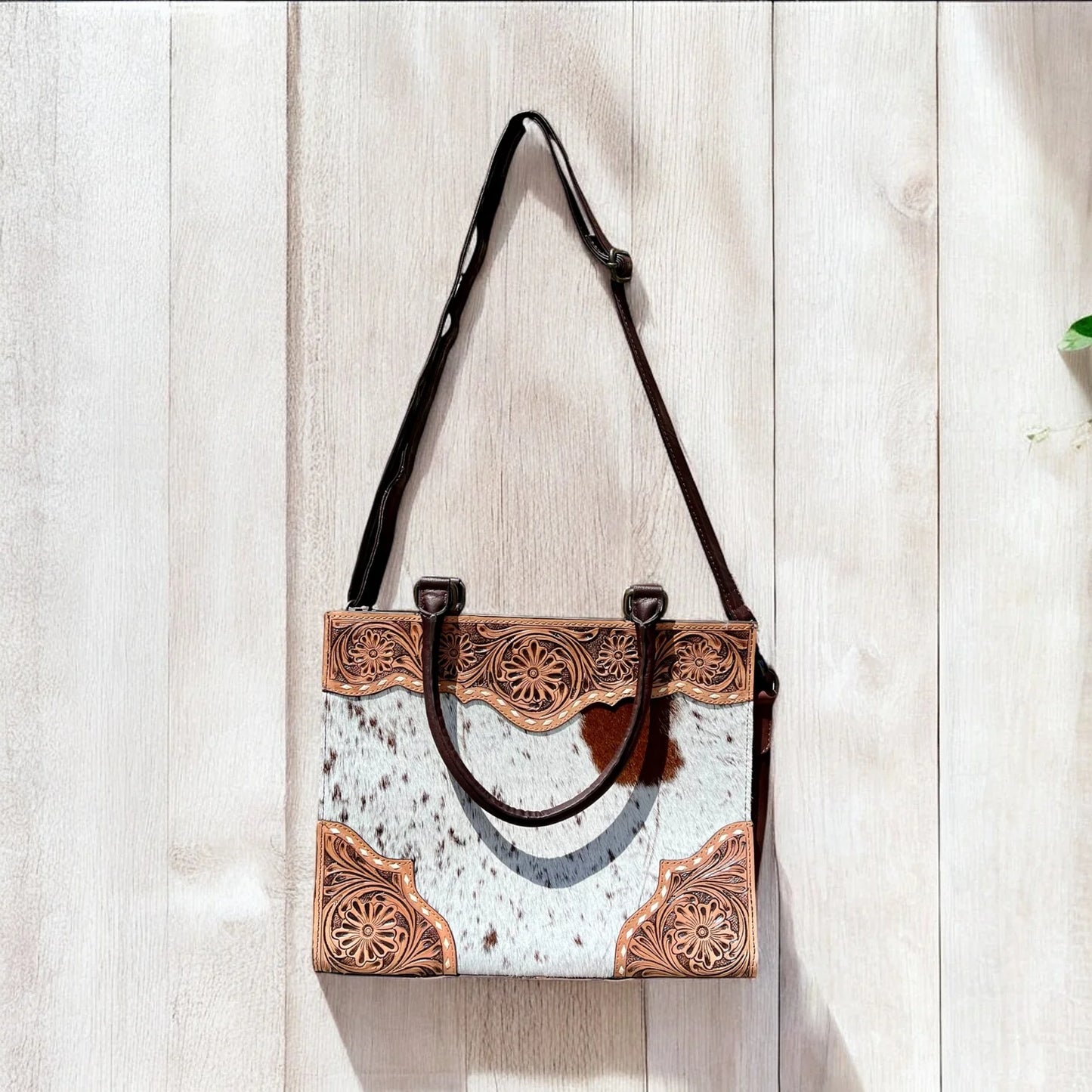 Hand Tooled Leather Bag