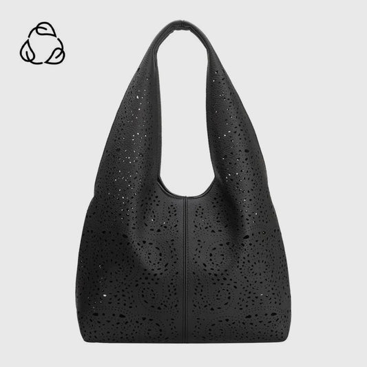 Black Laser Cut Bag