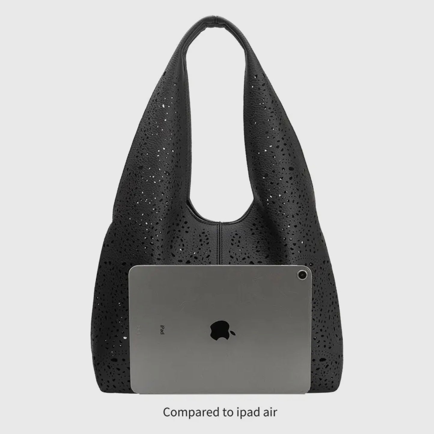 Black Laser Cut Bag