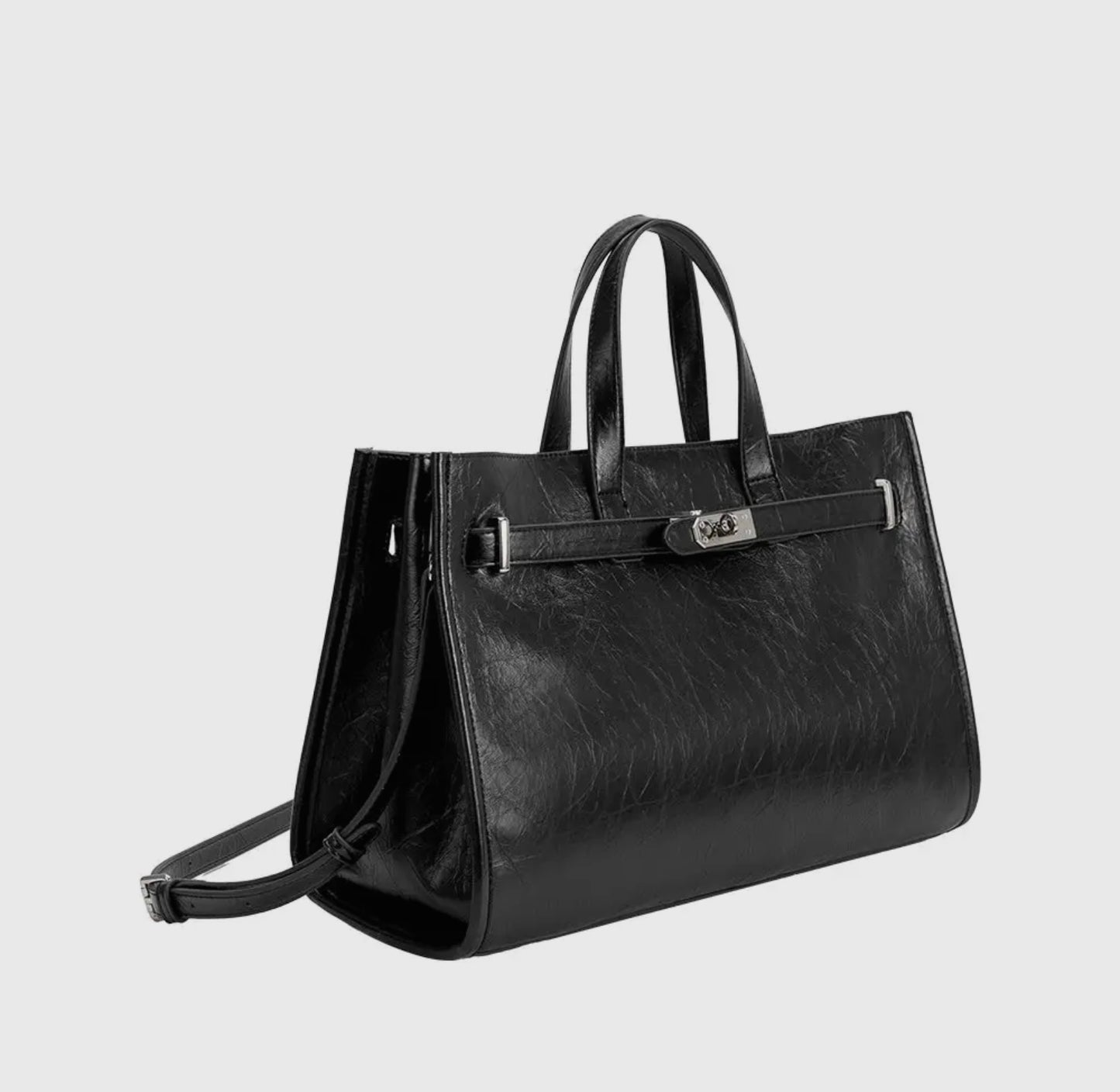 Vegan Leather Tote Bag