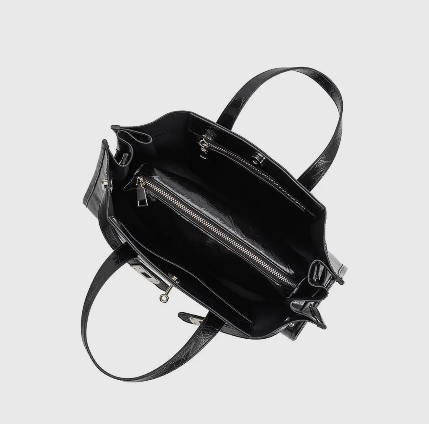 Vegan Leather Tote Bag