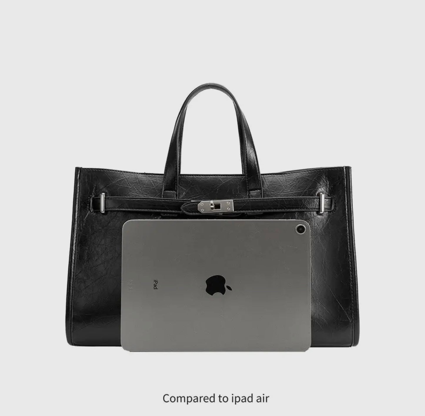 Vegan Leather Tote Bag