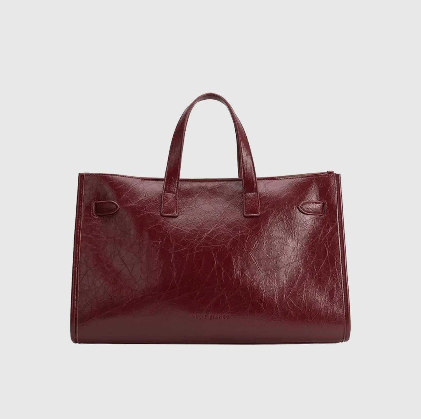 Vegan Leather Tote Bag