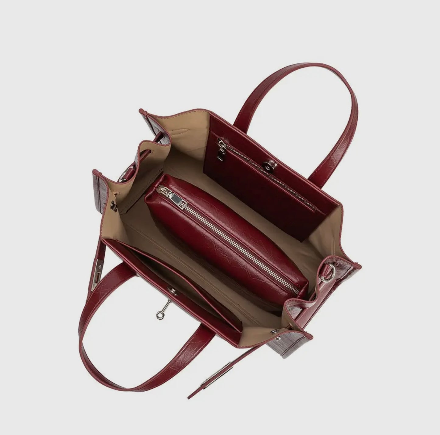 Vegan Leather Tote Bag