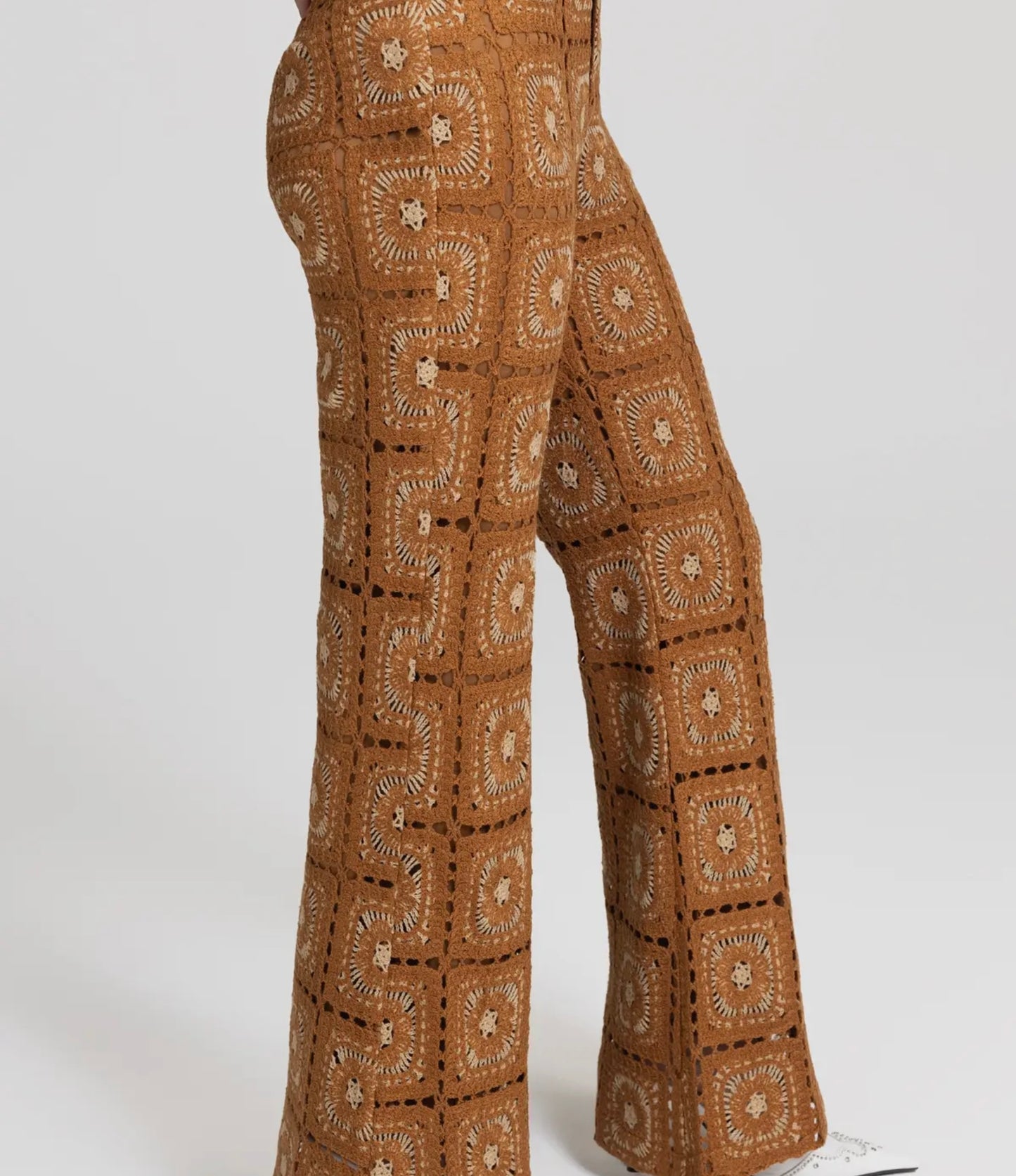Camel Crochet Pant