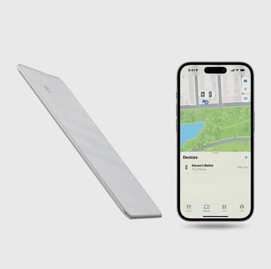 GPS Card Tracker - Uses Apple Find & Android Find Easy
