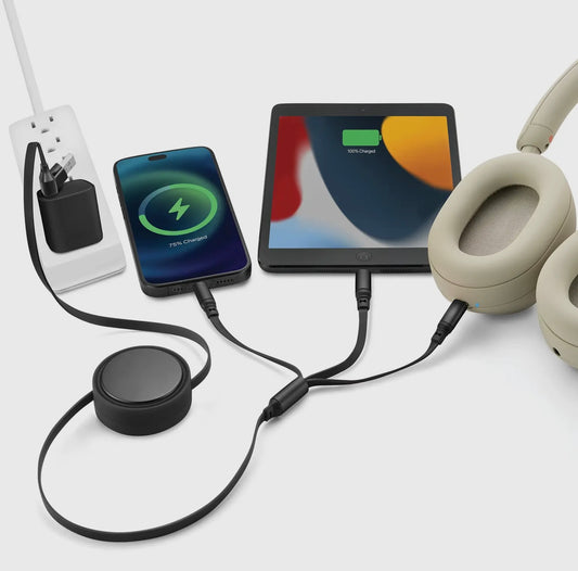 6-In-1 Retractable Fast Charger