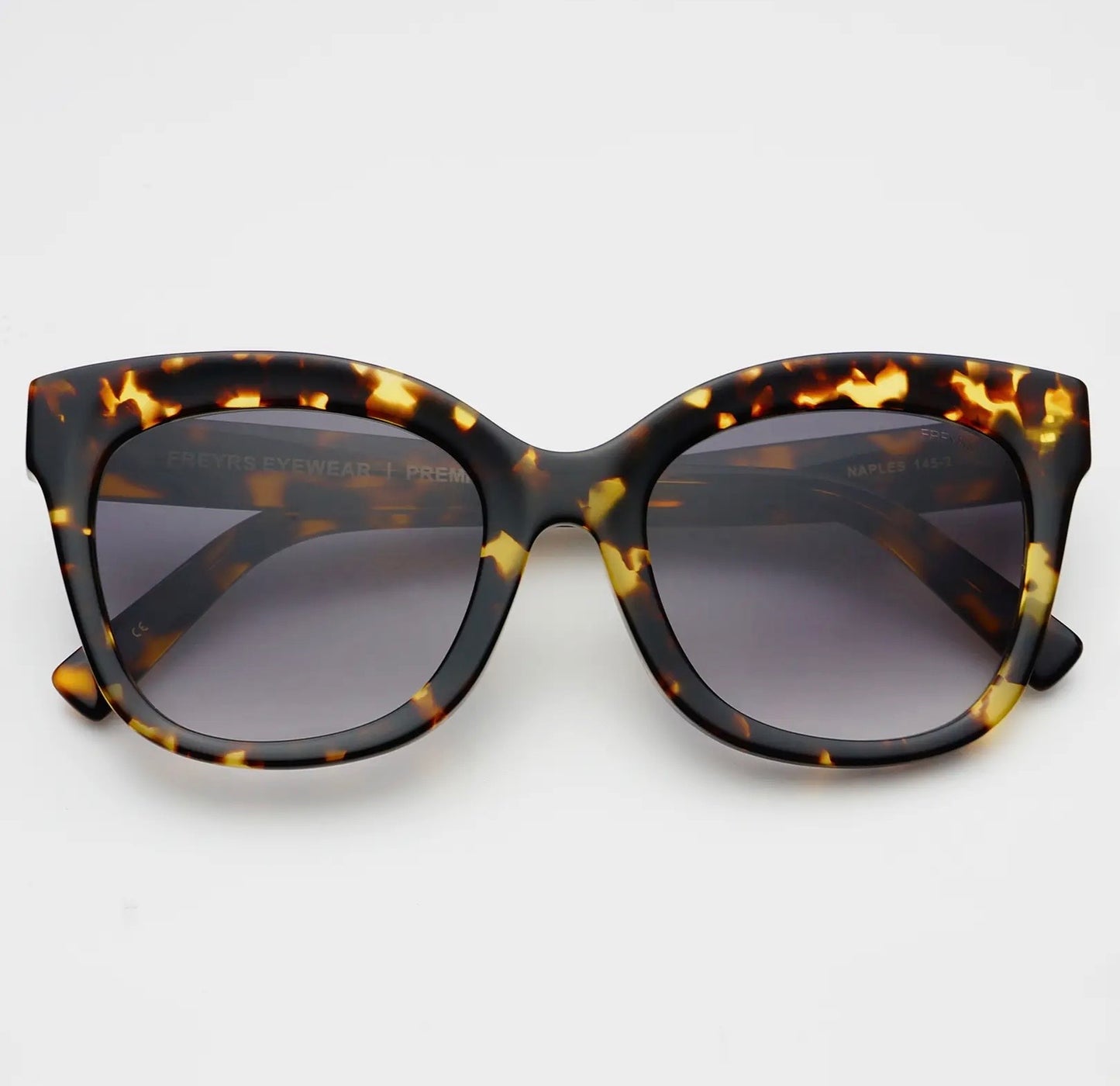 Oversized Tortoise Cats Eye Sunglasses