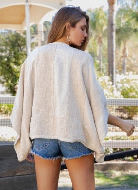 Natural Kimono Shape Top