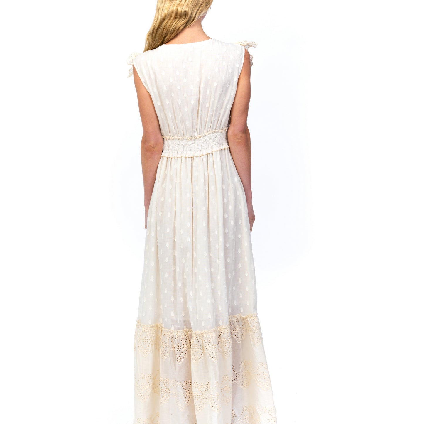 Cream Maxi Dress
