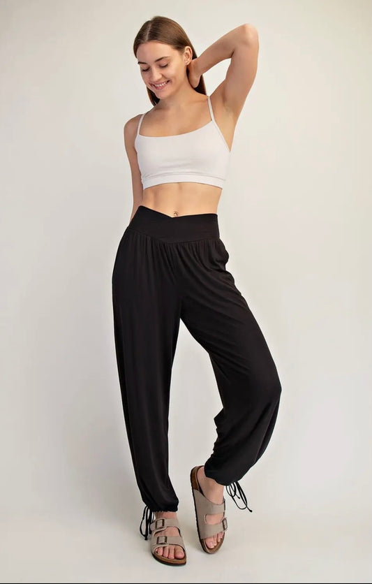 Modal Drawstring Leisure Pant