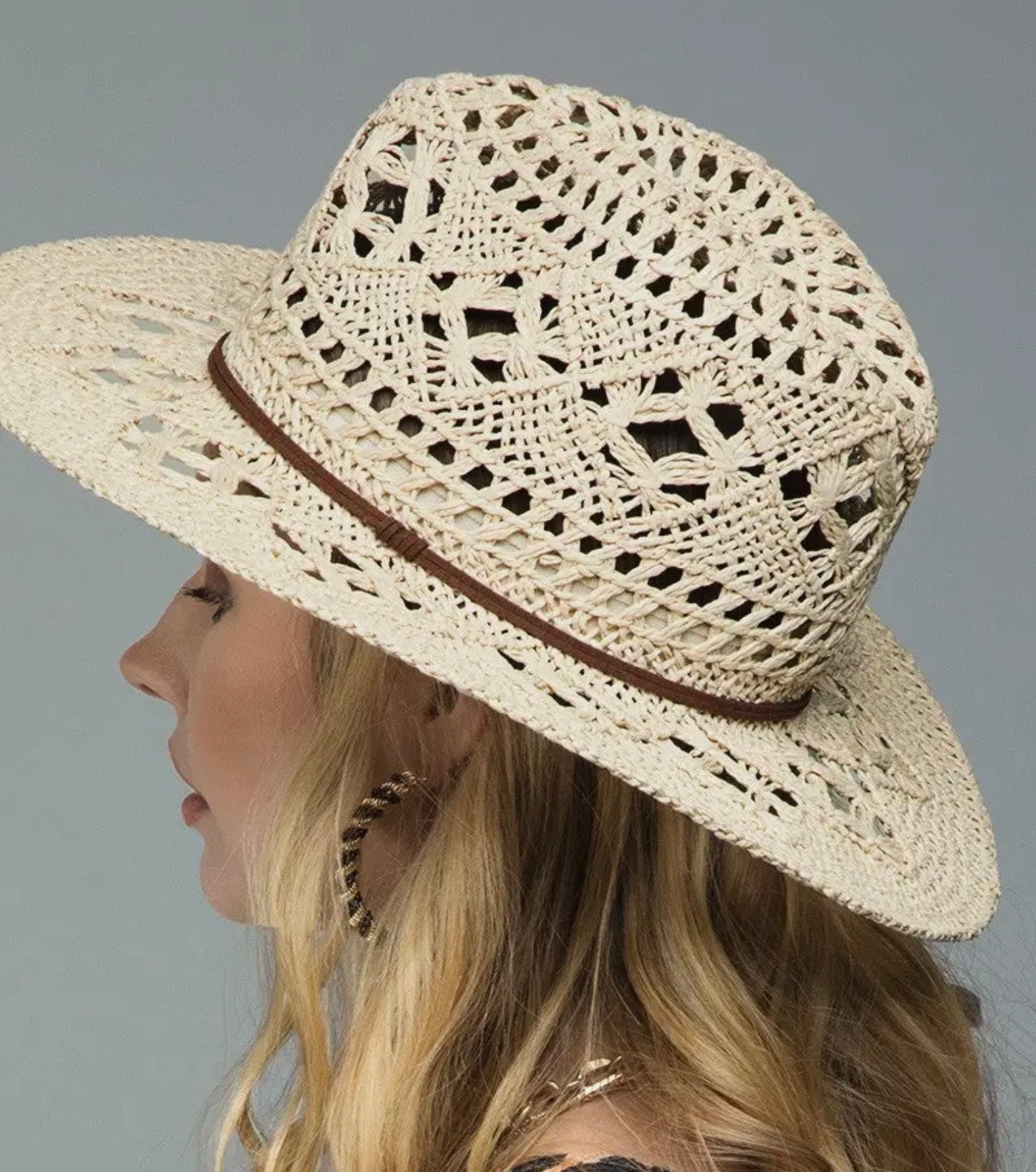 Open Weave Panama Hat