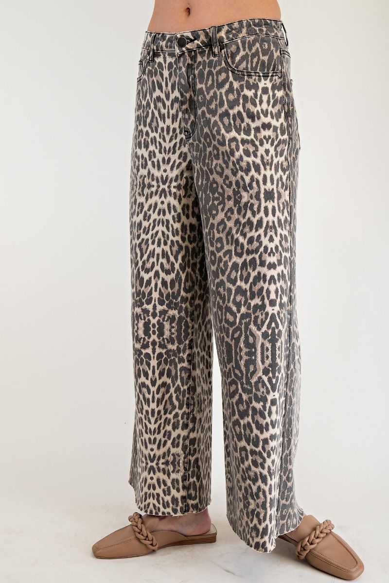 Leopard Jeans