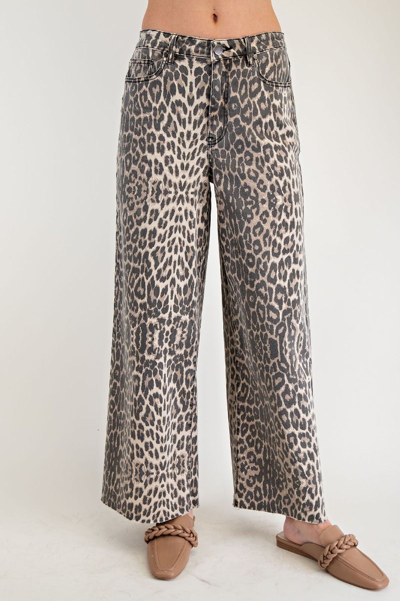 Leopard Jeans