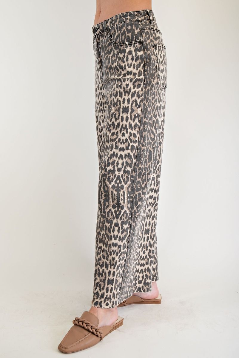 Leopard Jeans