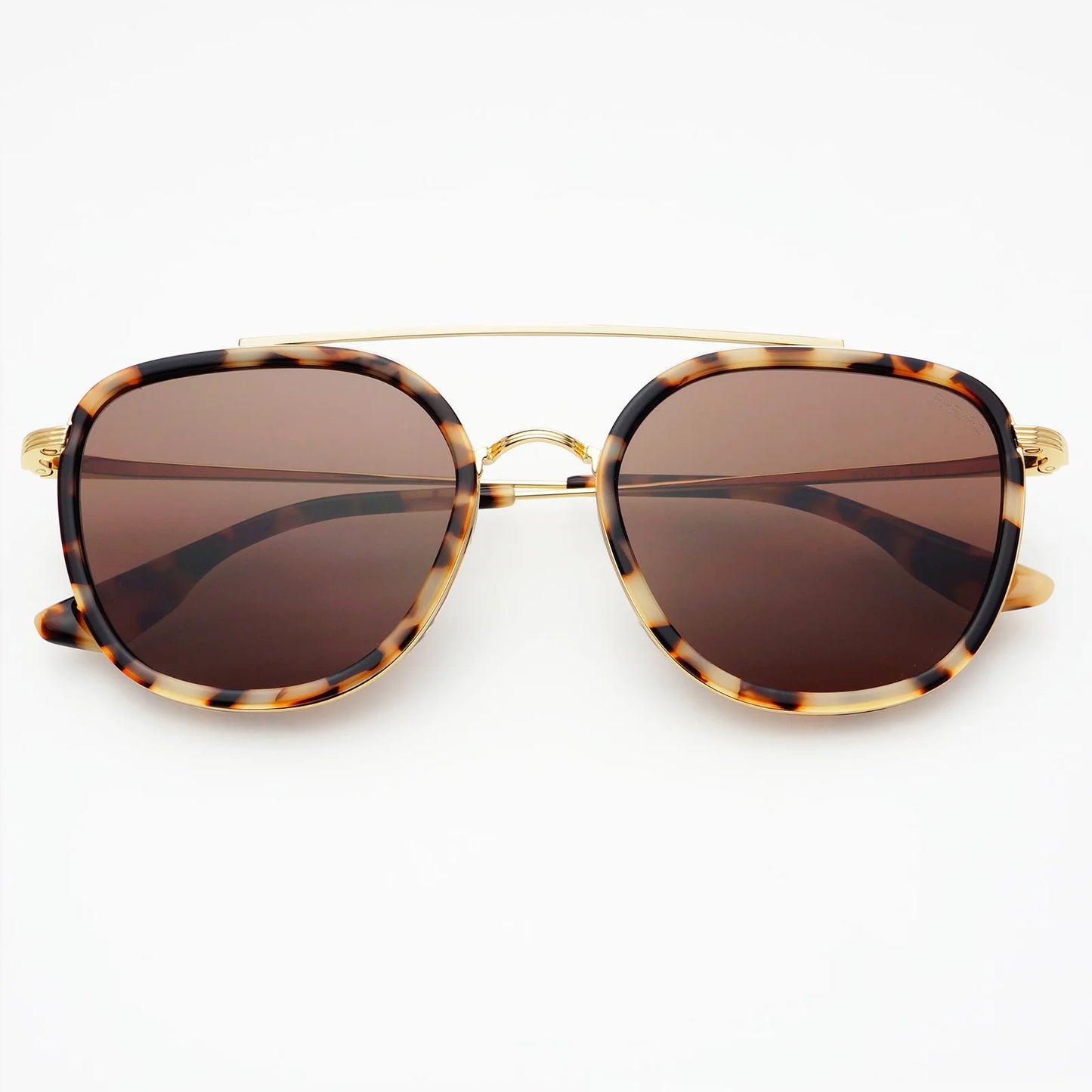 Unisex Round Aviator Sunglasses