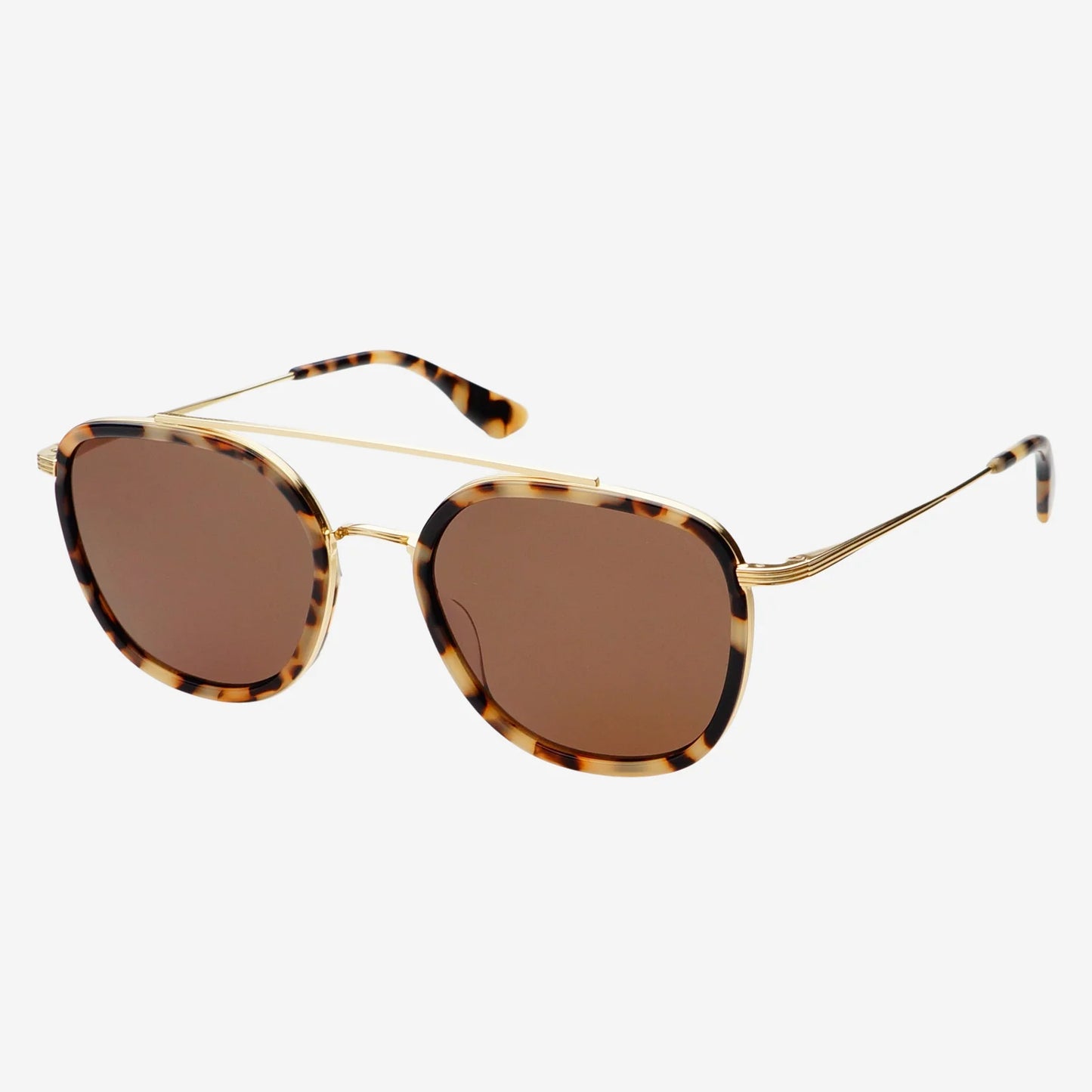 Unisex Round Aviator Sunglasses