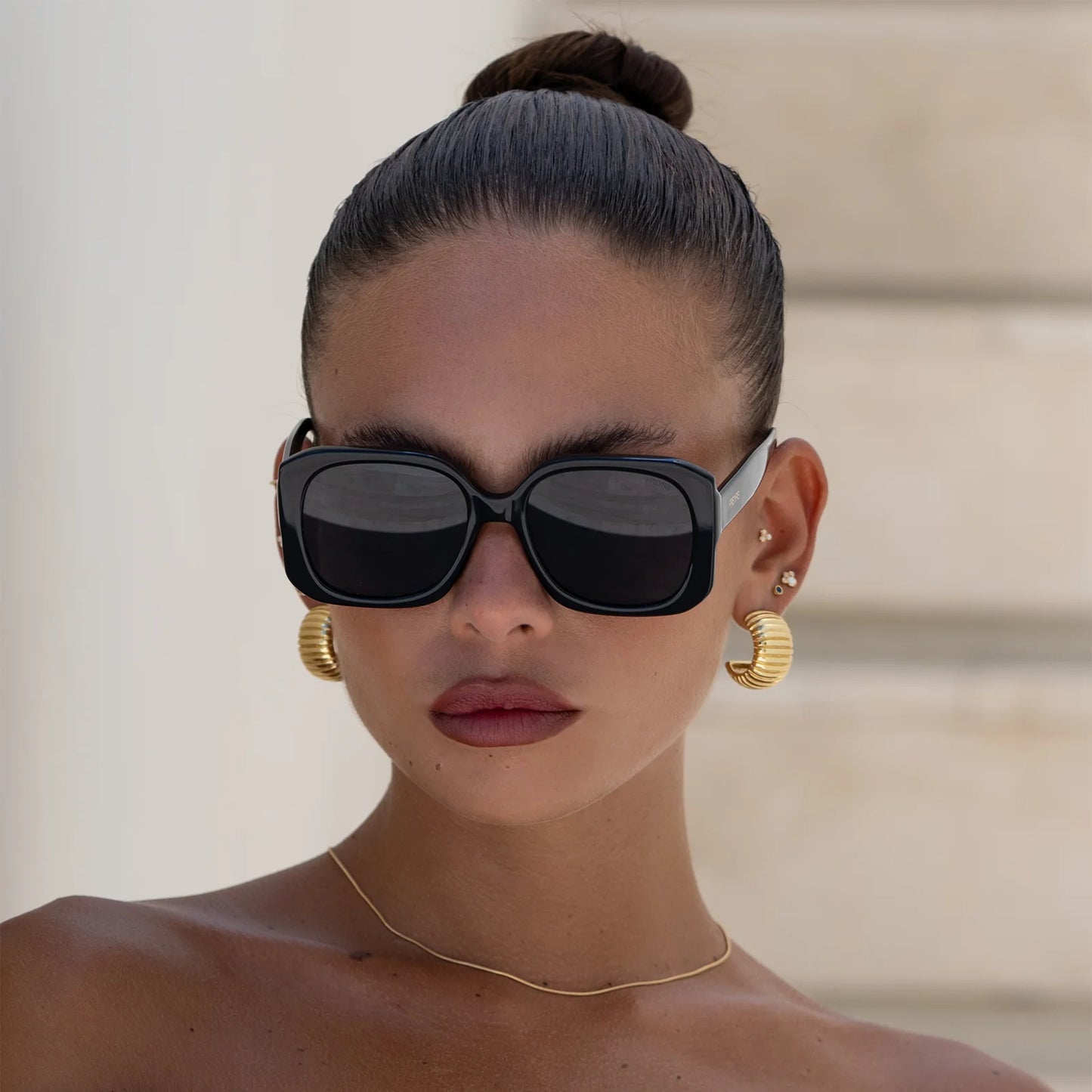Octagonal Shape Sunglasses