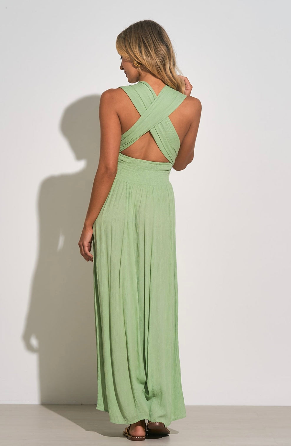 Sage Multi Tie Max Dress