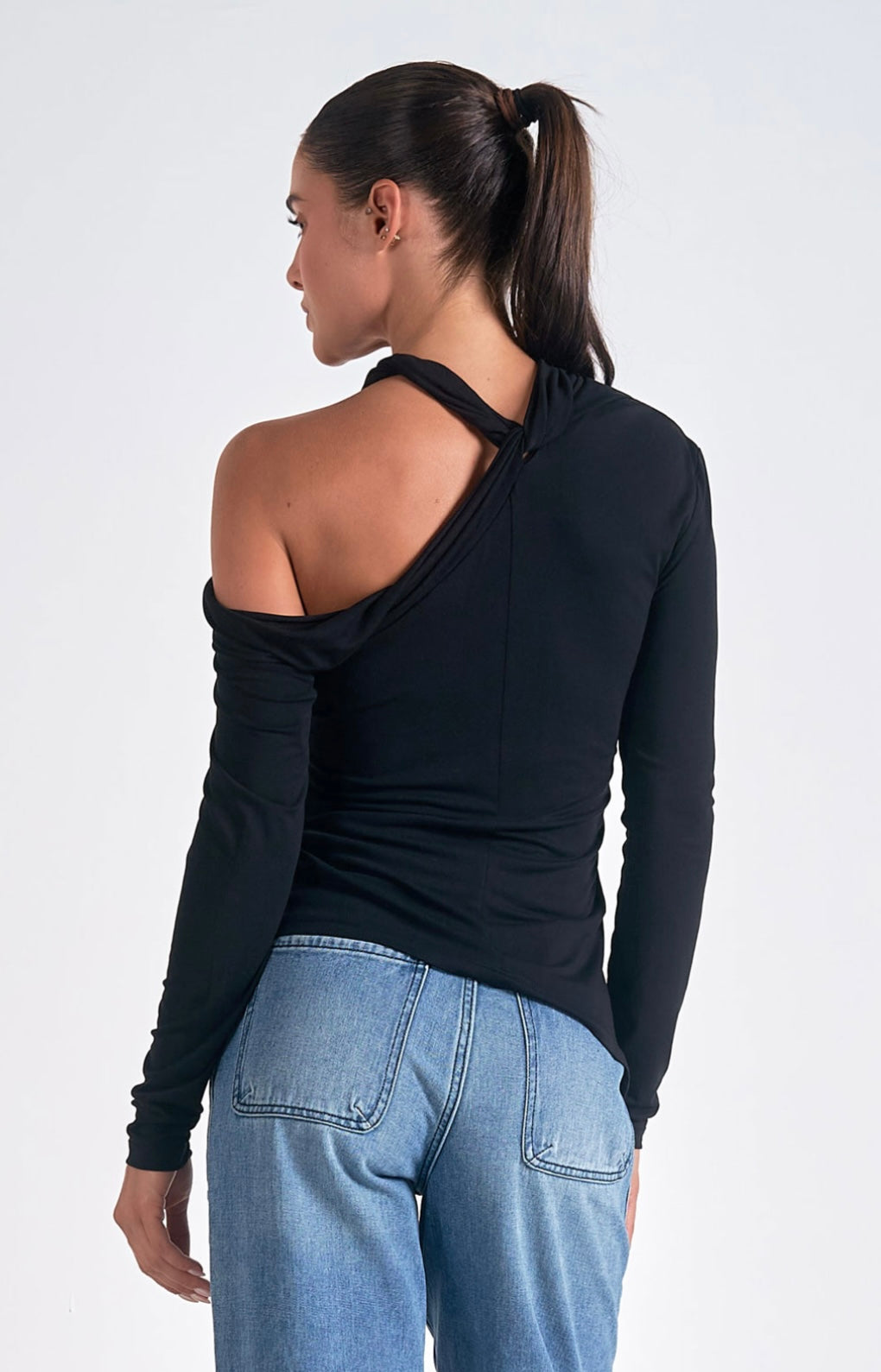 Modal Twist Top - Black