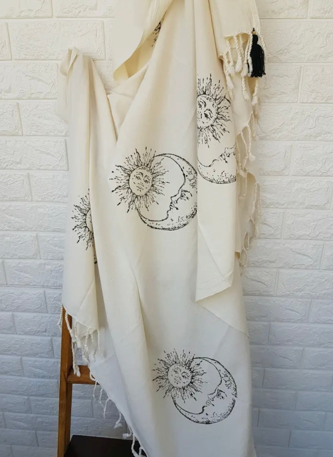 Sun & Moon Beach Towel/Throw