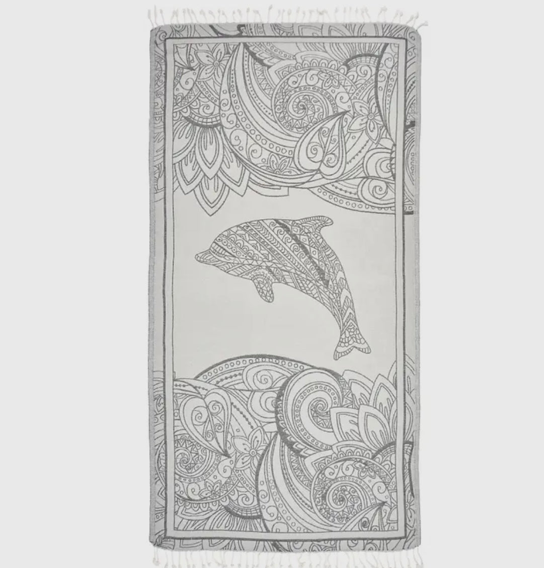 Turkish Towel - Dolphin