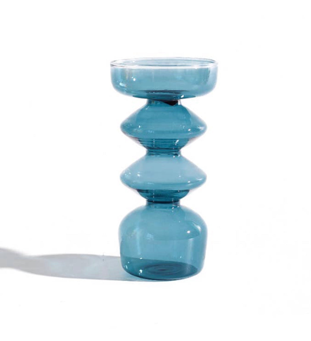 Mid-Century Modern Vase - Blue
